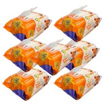 Kit 980 toalhas umedecidas super baby 20 x 12 cm