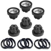 Kit 9gaxetas+6 valvulas lavadora chiaperine lj7000/500