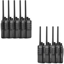 Kit 9X Rádio Comunicador Intelbras Rc3002 G2 Walkie Talk Ht