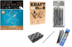 Kit A arte de desenhar Proporções do Corpo 6 itens Kit A arte de desenhar Proporções do Corpo 6 itens