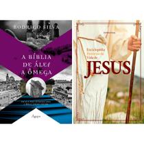 Kit A Bíblia De Àlef A Ômega + Enciclopédia Histórica Da Vida De Jesus - Kit de Livros