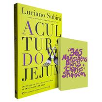 Kit A Cultura do Jejum + Devocional 365 Mensagens Diárias Charles Spurgeon Lettering - Editora Hagnos
