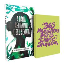 Kit A Dama, Seu Amado e Seu Senhor + 365 Mensagens Diárias Charles Spurgeon Lettering