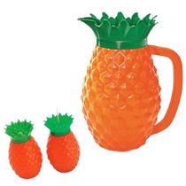 Kit A Grande Família = Saleiro + Paliteiro + Jarra Abacaxi 1,5L