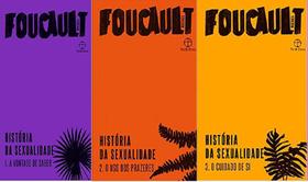 Kit A Historia Da Sexualidade Volume 1 2 3 Michel Foucault - Paz & Terra