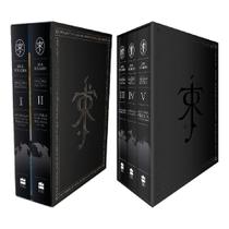 Kit A História da Terra Média de J.R.R. Tolkien - Box 1 e 2 (Livros 1 a 5)
