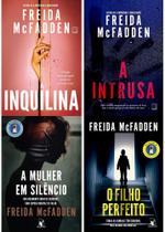 Kit A inquilina + A intrusa + A mulher em silêncio + O filho perfeito - Freida McFadden Kit A inquilina + A intrusa + A mulher em silêncio + O filho perfeito - Freida McFadden