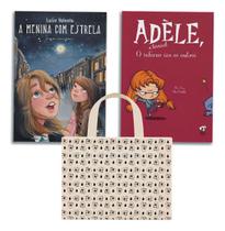 Kit - A Menina Com Estrela + O Inferno São os Outros + Ecobag