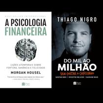 Kit A Psicologia Financeira E Do Mil Ao Milhão - Sem Cortar O Cafezinho - Kit de Livros