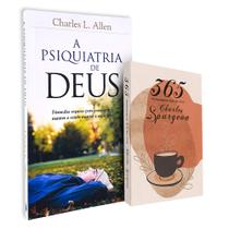 Kit A Psiquiatria de Deus + Devocional 365 Mensagens Diárias Charles Spurgeon Café