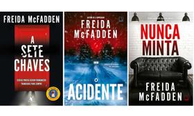 Kit A sete chaves + O acidente + Nunca minta - Freida McFadden