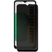 Kit A03 Core Privacidade Capa Anti Impacto + Película 3D Anti Espião de Vidro Samsung Galaxy A03 Core A032 6.5 - POP SHOP