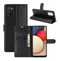 Kit A03S Capa Carteira Samsung Galaxy A03S + Pelicula 3D de Vidro Kit A03S Capa Carteira Samsung Galaxy A03S + Pelicula 3D de Vidro