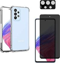 Kit A53 5G - Película Privativa 3D + Capinha + Pelicula de Câmera Galaxy A53 Kit A53 5G - Película Privativa 3D + Capinha + Pelicula de Câmera Galaxy A53