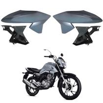 Kit aba asa tanque aleta + aba interno honda cg titan 160 2016-2021 prata ibiuna Kit aba asa tanque aleta + aba interno honda cg titan 160 2016-2021 prata ibiuna