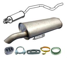 Kit Abafador + Silencioso Astra Hatch Importado 2.0 95 A 97