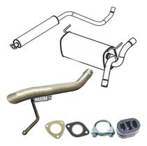Kit Abafador + Silencioso + Tubo Cruze Hatch 1.8 16v 12 16 Kit Abafador + Silencioso + Tubo Cruze Hatch 1.8 16v 12 16