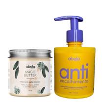 Kit Abela Cosmetics - Anti Encolhimento e Magic Butter 500g Kit Abela Cosmetics - Anti Encolhimento e Magic Butter 500g