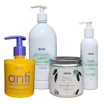 Kit Abela HOPE Shampoo 1L Condicio Magic Butter 500g e ANTI