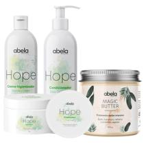 Kit Abela Hope Shampoo Condic Finaliz E Magic Butter 500G