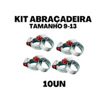 Kit abraçadeira 9-13 10pçs Kit abraçadeira 9-13 10pçs