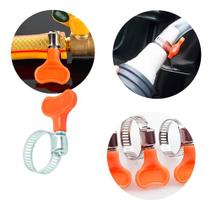 Kit Abraçadeira Ajustável para Mangueiras e Tubos Inox Kit Abraçadeira Ajustável para Mangueiras e Tubos Inox