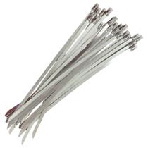 Kit Abraçadeira Autotravante Inox 201 x 4,6 mm 25 Unidades - FRONTEC