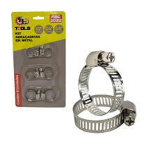 Kit Abraçadeira De Metal Fbg-3022 Kit Abraçadeira De Metal Fbg-3022