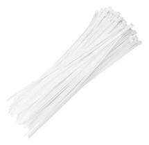 Kit Abraçadeira De Nylon 2.5mmx150mm Branca Com 100 Unidades