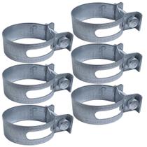 Kit Abraçadeira Mangote 07381 MG 73 a 81 mm 6 Unidades - METALMATRIX