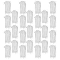 Kit Abraçadeira Nylon 100 x 2,5 mm 25 Pacotes Branca - F7010NYNA100 - FRONTEC