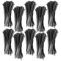 Kit Abraçadeira Nylon 200 x 4,8 mm 10 Pacotes Preta - FRONTEC Kit Abraçadeira Nylon 200 x 4,8 mm 10 Pacotes Preta - FRONTEC