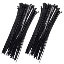 Kit Abraçadeira Nylon 536 x 13,7 mm 2 Pacotes Preta - FRONTEC Kit Abraçadeira Nylon 536 x 13,7 mm 2 Pacotes Preta - FRONTEC