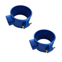 Kit Abraçadeira para tubo PVC 75mm X 1/2"