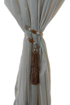 Kit Abraçadeira Prendedor de franja e pedraria para cortina Kit Abraçadeira Prendedor de franja e pedraria para cortina