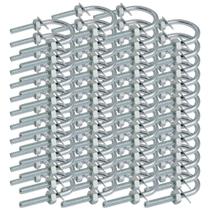 Kit Abraçadeira Tipo U 3/4" x 1/4" Vergalhão 50 Unidades - PERFILACO