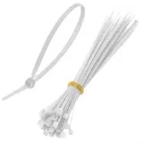Kit Abraçadeiras de Nylon 100 Uni. - 3,6 mm x 30cm Kit Abraçadeiras de Nylon 100 Uni. - 3,6 mm x 30cm