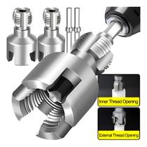 Kit Abridor De Rosca Interno Externo Tubo Cano Água 1/2 3/4 Kit Abridor De Rosca Interno Externo Tubo Cano Água 1/2 3/4