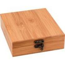 KIT abridor de vinho 4 peças + caixa de bambu CA10088 Casita
