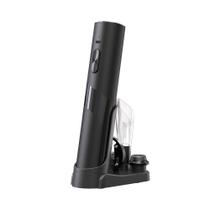 Kit Abridor De Vinho Elétrico 2 Em 1 Spicy