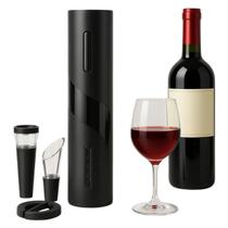 Kit Abridor De Vinho Elétrico Com Acessórios Ideal Para Saca Rolhas Elétrico Decanter Automatico Kit Abridor De Vinho Elétrico Com Acessórios Ideal Para Saca Rolhas Elétrico Decanter Automatico