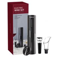 Kit Abridor De Vinho Elétrico Saca Rolha Automático Á Pilha