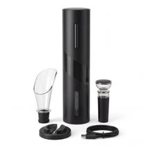 Kit Abridor De Vinho Elétrico Usb Recarregável Automático Saca Rolhas Com Acessórios Kit Abridor De Vinho Elétrico Usb Recarregável Automático Saca Rolhas Com Acessórios