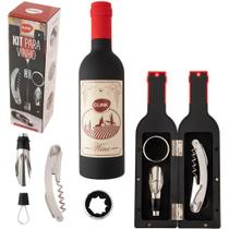 Kit Abridor Para Vinho C/ 03 Pecas