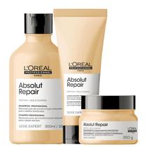 Kit Abs Repair Gold Sh 300ml + Cond 200ml + Masc 250ml