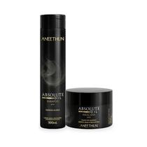 Kit Absolut Oil Shampoo 300ml + Máscara 250g Aneethun