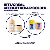 Kit Absolut Repair Golden L'oréal Paris Professionnel 2 un Fracionados em 100g