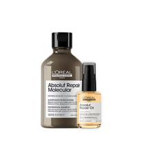 Kit Absolut Repair Molecular Sh 300ml + Óleo 30ml