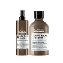 Kit Absolut Repair Molecular Shampoo 300ml e Pré-Shampoo - LÓreal - L'Óreal