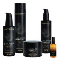 Kit Absolute Oil Mascara Shampoo Aneethun- Lançamento